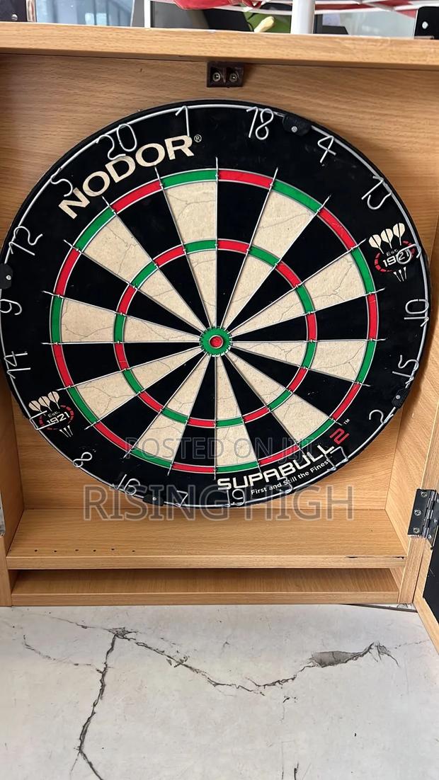  Official Nodor Supabull 2 Bristle Dartboard - main view