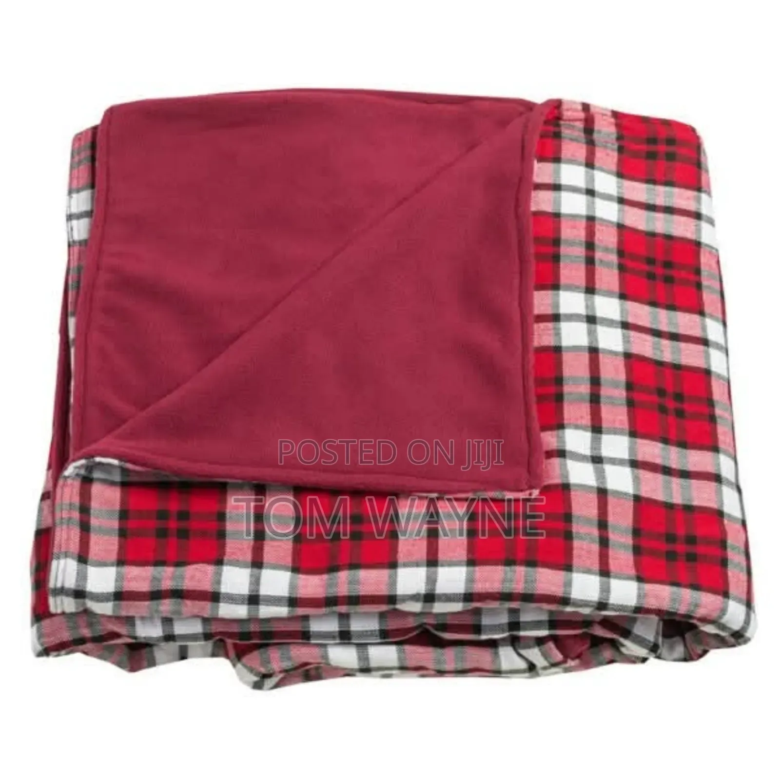Masai Shuka Attached With Heavy Fleece Blanket