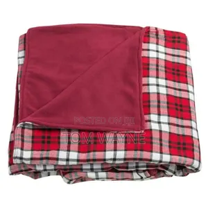 Masai Shuka Attached With Heavy Fleece Blanket