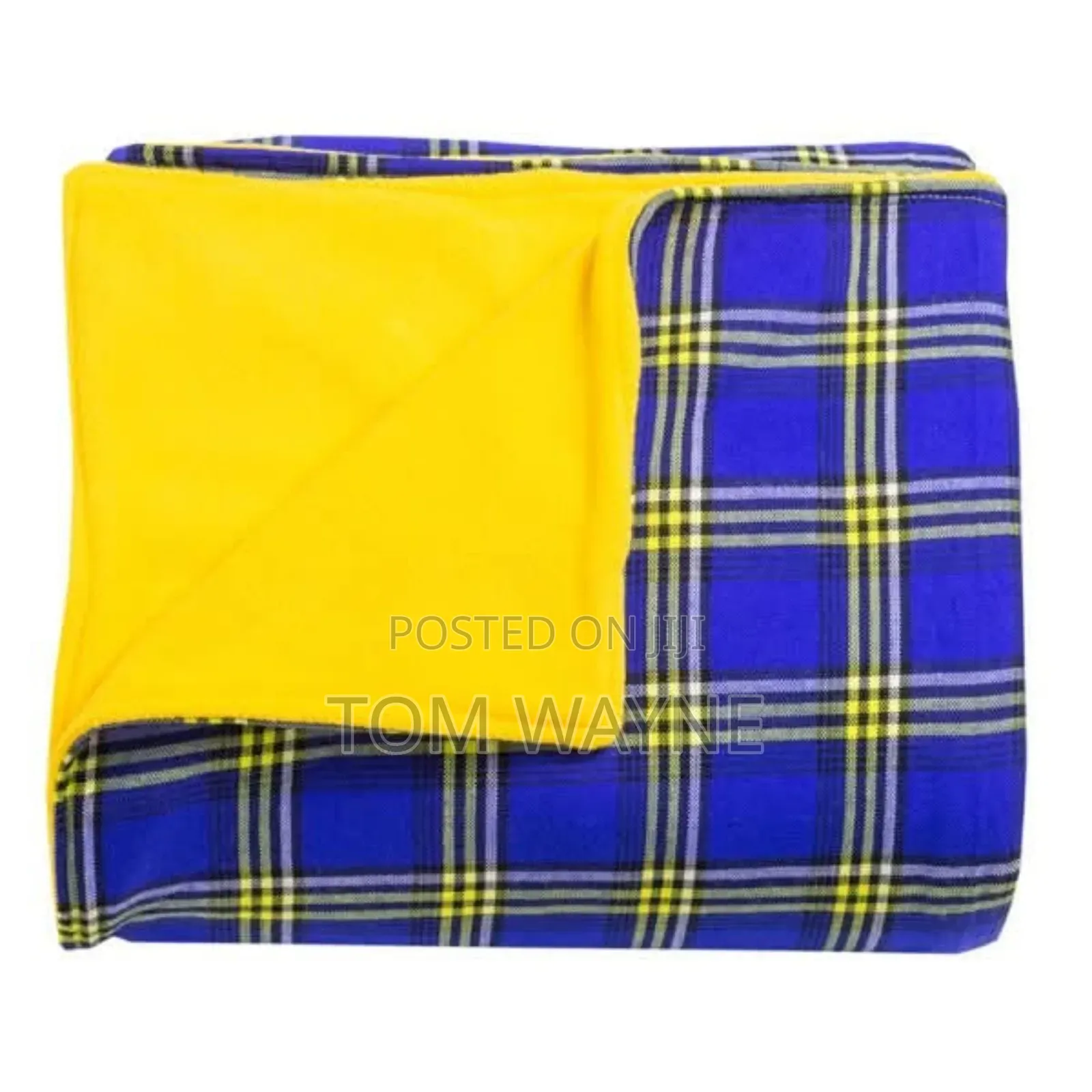 Masai Shuka Attached With Heavy Fleece Blanket