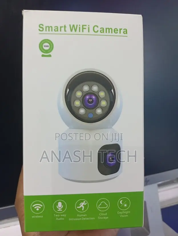 Wifi Baby Monitoring CCTV Indoor Camera Dual Lens