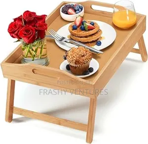 Bamboo Tray Foldable Table