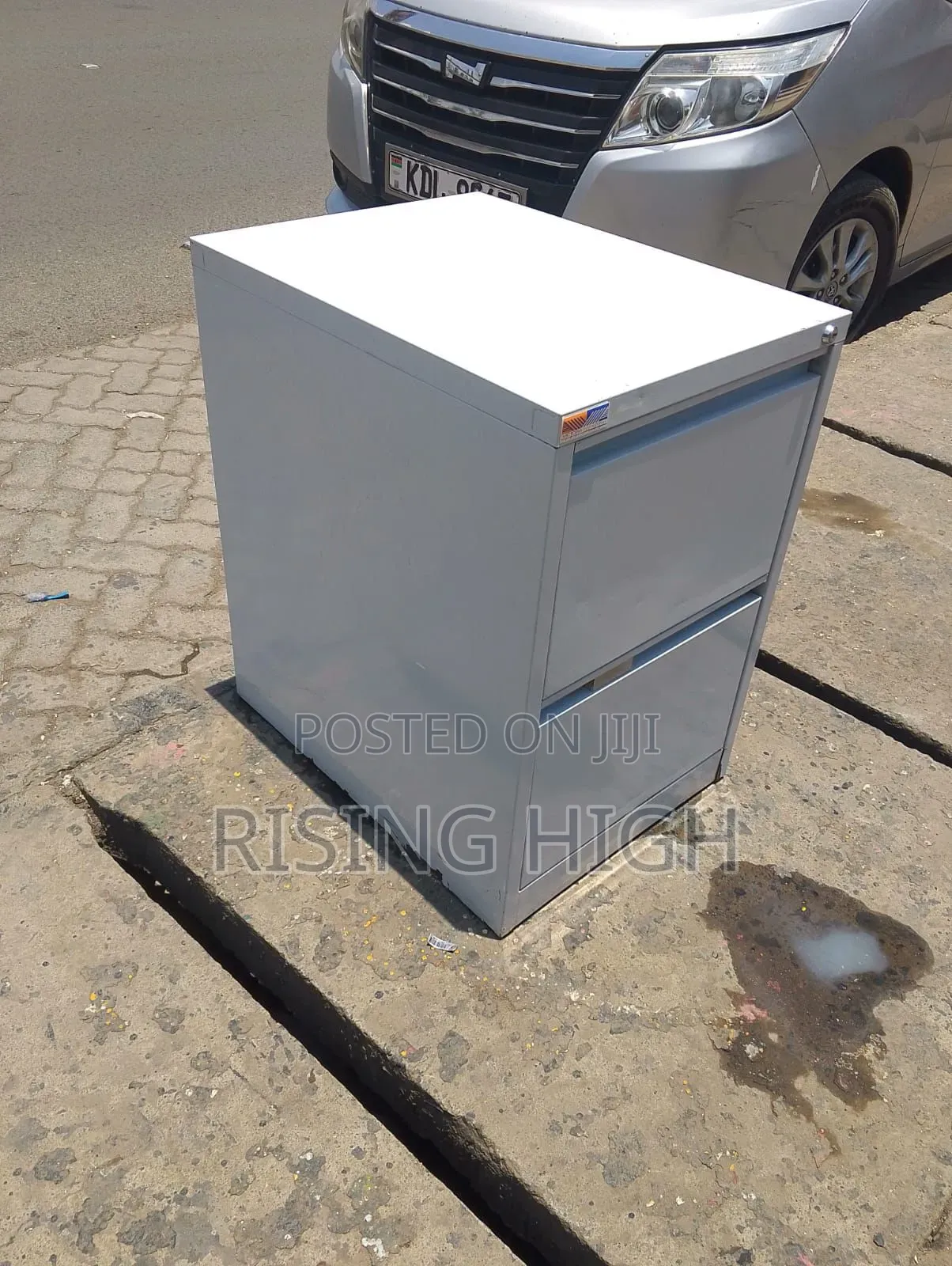 Durable 2 Drawer Filing Cabinet for Office