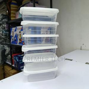 6 in 1 Plastic Storage Containers - main view