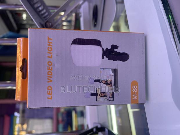 M-88 Led Video Light – Touch Control, Rechargeable, 5.5w Output - thumbnail 2