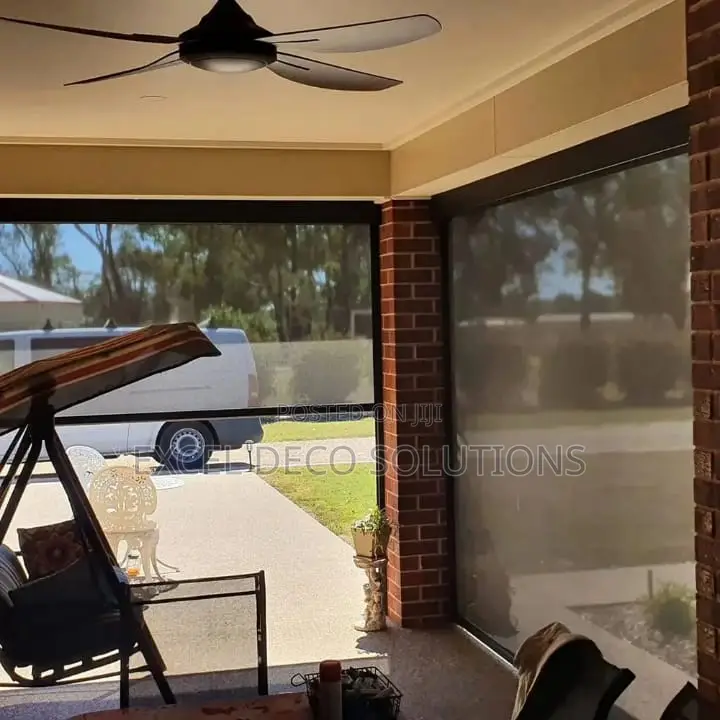 Waterresistant Sunscreen Roller Blinds – Ideal for Kitchens, Bathrooms