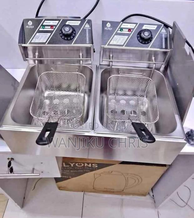 Double Deep Fryer/Deep Fryer 12 Litres