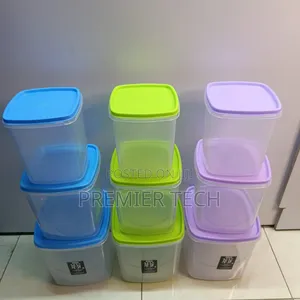 Adix Plastic Clear Keep Fresh Square Size:4/7/11ltrs