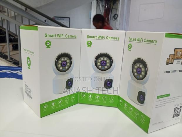 Wifi Dual Screen Display Camera Indoor Dual Lens Mini Ip Camera - main view