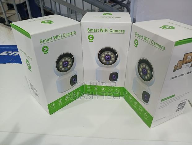 Dual Lens Dual Screen Wifi Ac V380 Baby Monitor CCTV Camera