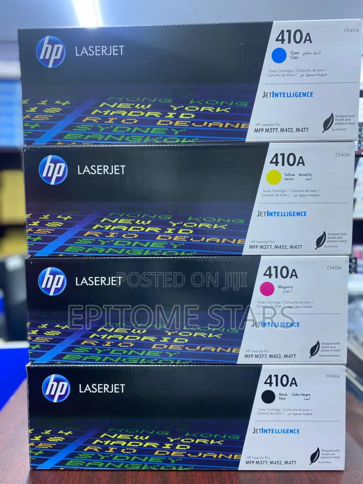 Hp Color Laserjet Pro M452dn Toner Hp 410a Yield Above 2,300 Copies