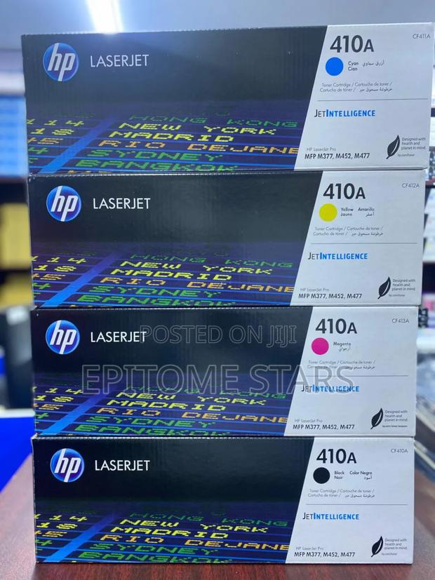 Hp Color Laserjet Pro M452dn Toner Hp 410a Yield Above 2,300 Copies