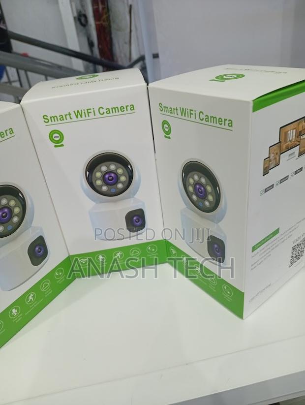 Clear Two-Way Audio Wifi V380 Dual Lens Solar CCTV Camera - main view