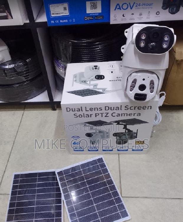 Surveillance 6mp Solar PTZ Ubox Ultra Hd Camera