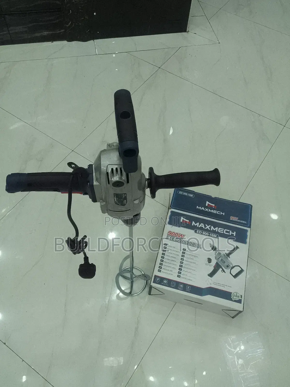 High Quality Maxmech 900w Commercial Paint Mixer