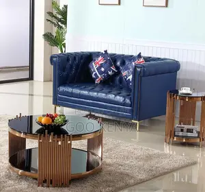 Home Table; Designer Luxury Gold Round Coffee Table for Living Room