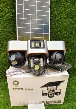 Triple-Lens 4g Solar-Powered Security Camera , Security Camera - thumbnail 2