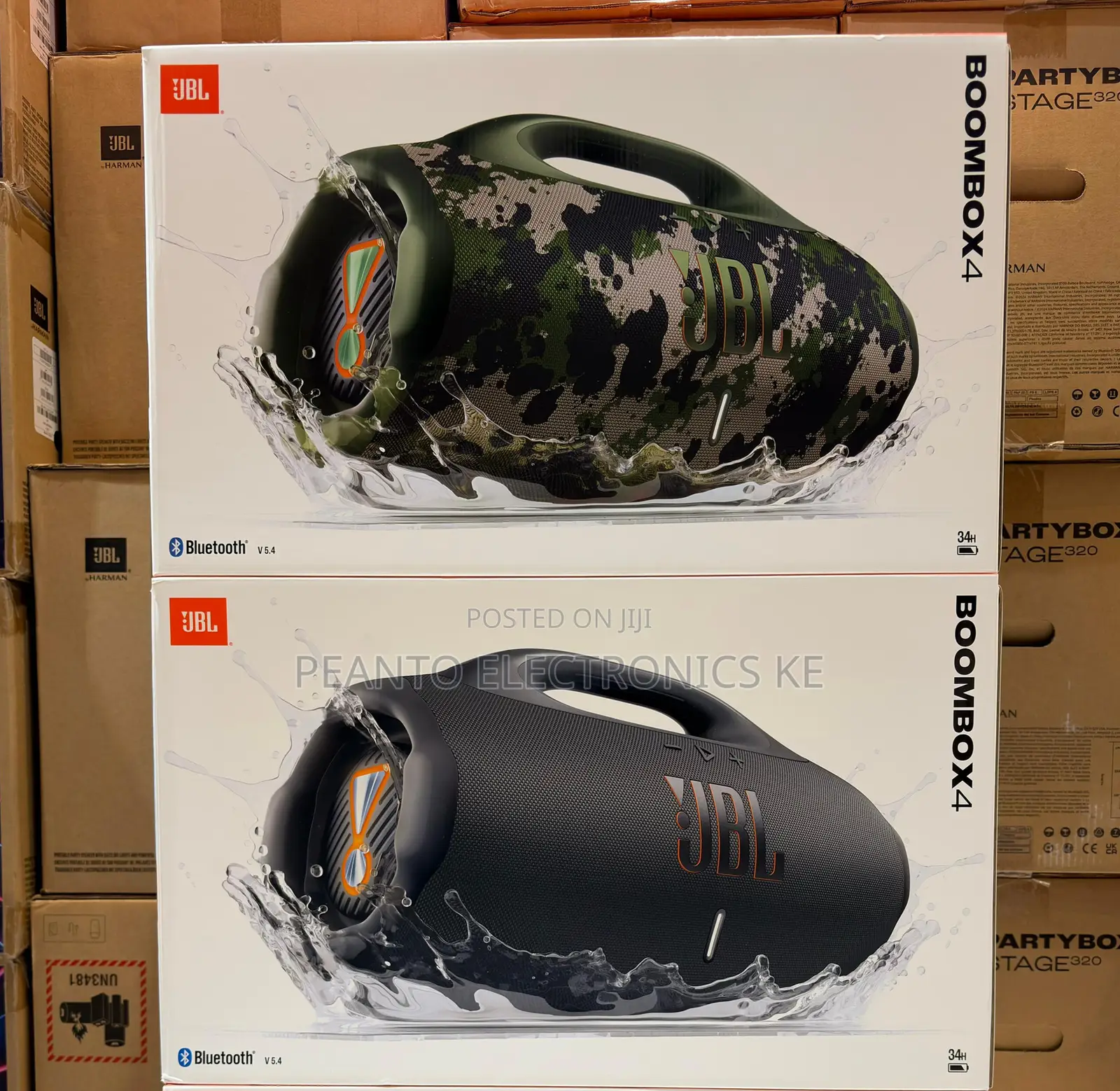 JBL Boombox 4 Portable Waterproof Bluetooth Speaker