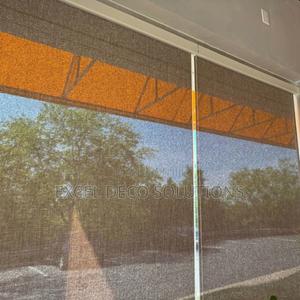 Classic Sunscreen Roller Blinds – Uv Protection With Elegant Design - main view