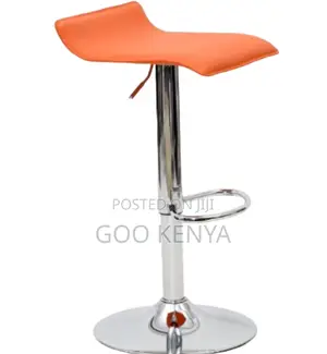Home Bar Stool; Adjustable Backless Bar Chair With Footrest