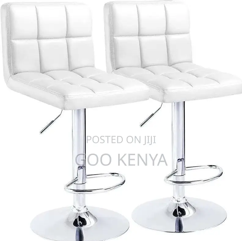 Home Counter Stool; Durable Adjustable Counter Stool With Footrest