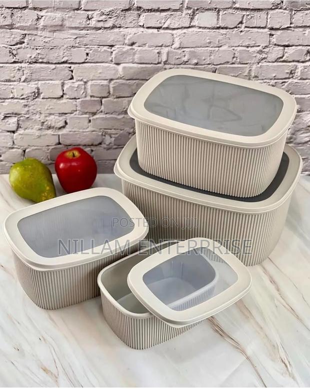 4pcs Multipurpose Storage Containers - thumbnail 3