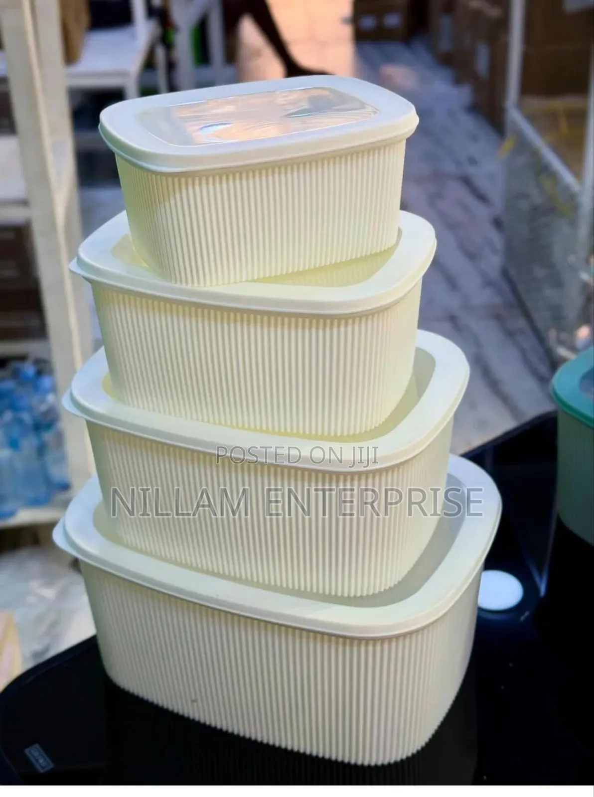 4pcs Multipurpose Storage Containers