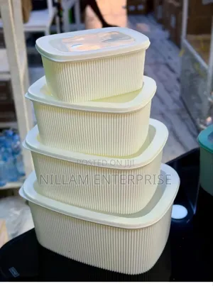 4pcs Multipurpose Storage Containers