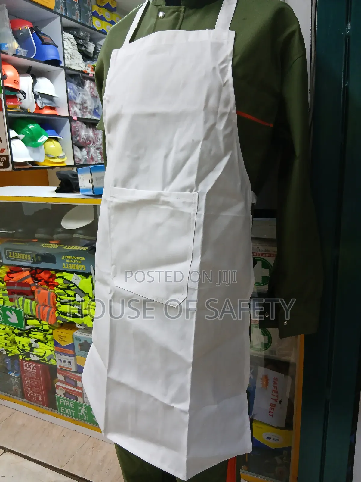 White Kitchen Goon Apron