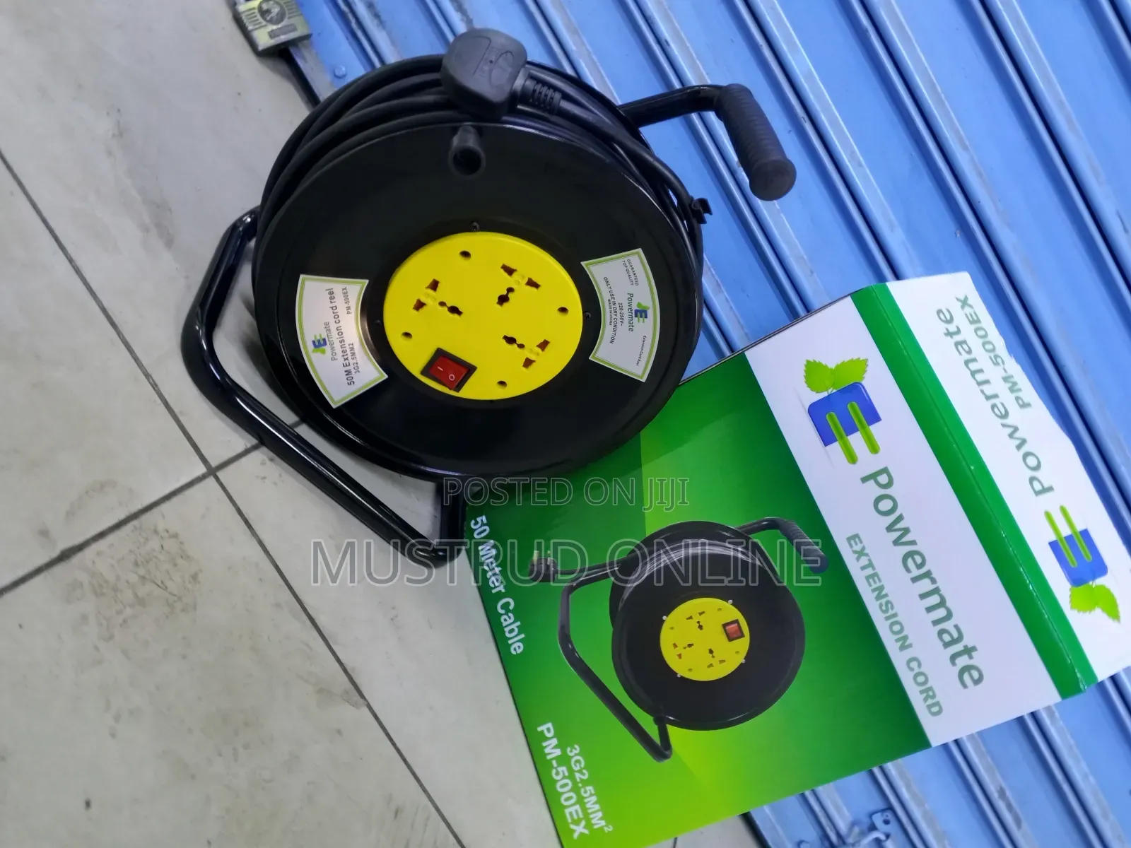 Heavy Duty 50m Extension Cord