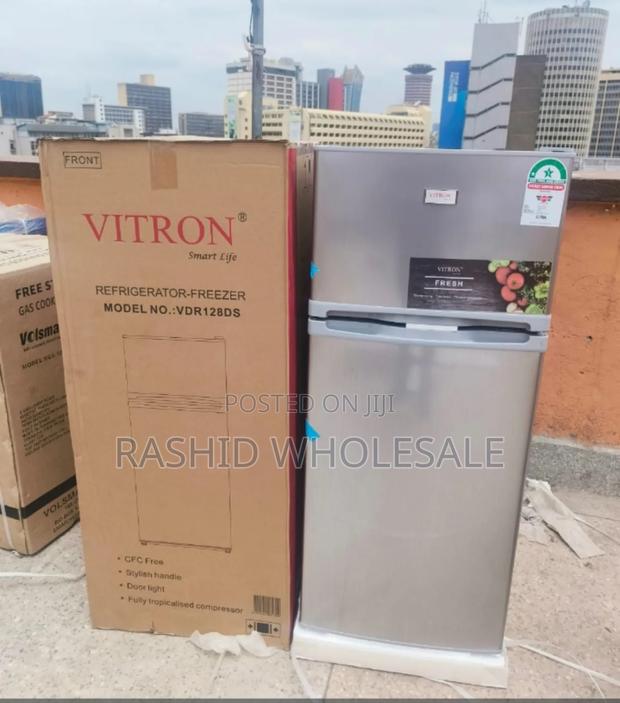 New Original Vitron 125l Double Door Fridge