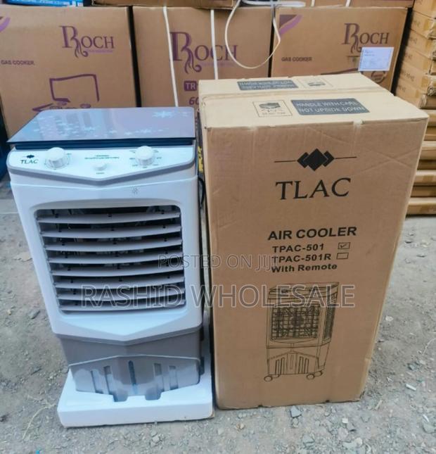 With Remote 35litres Air Cooler. Portable With Wheels - main view