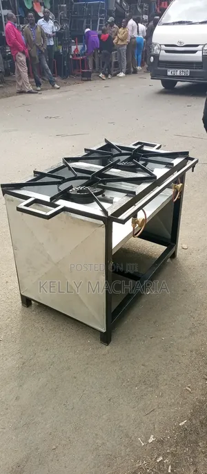 Stainless Steel Two Burner Gas