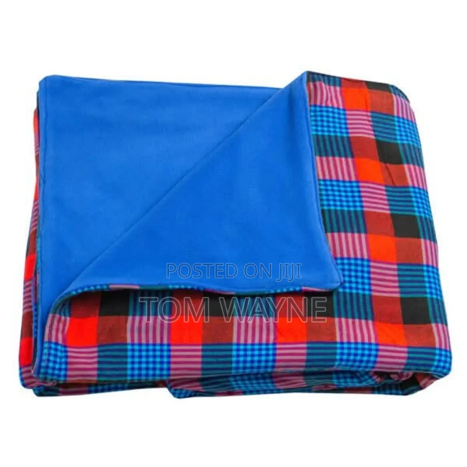 Maasai Shukas. Customized With Logo and a Fleece Blanket