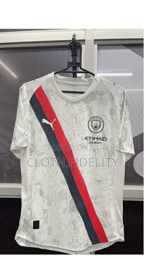 Manchester City Away Kit( Original White) Jersey