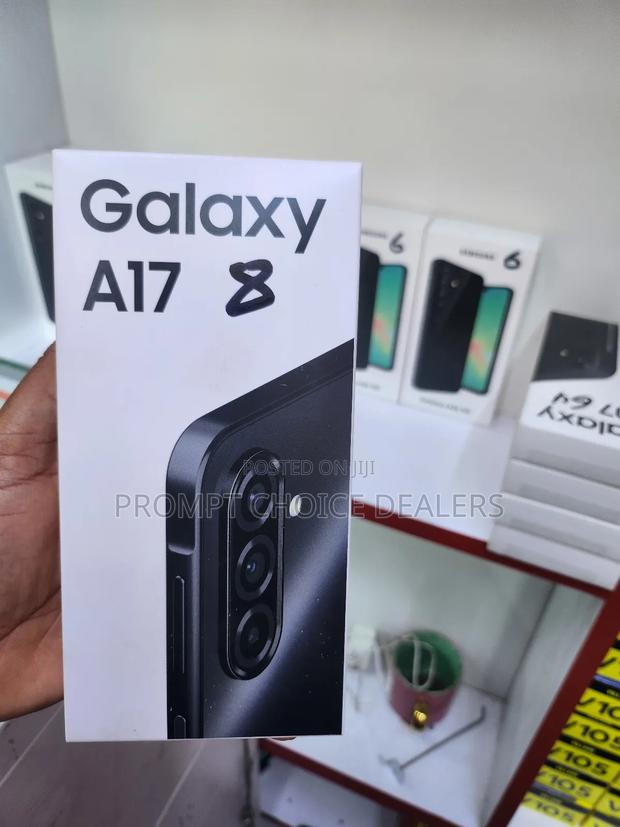 New Samsung Galaxy A17 256 GB Black - main view