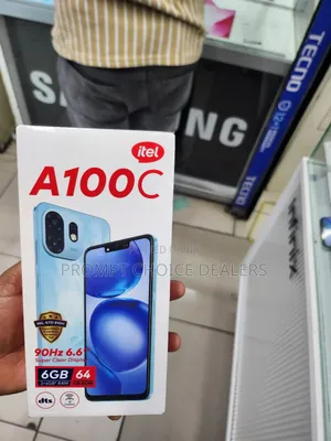 New Itel A100C 64 GB Black
