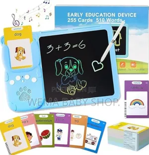 Kids Card Reader With a Writing LCD Pad