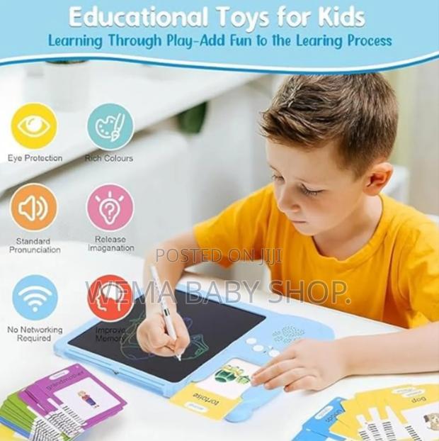 Kids Card Reader With a Writing LCD Pad - thumbnail 6