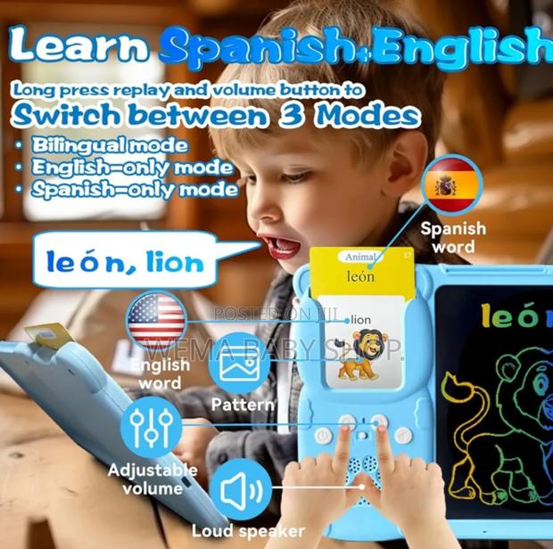 Kids Card Reader With a Writing LCD Pad - thumbnail 9