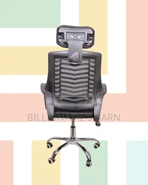 Space-Saving Castors Mesh Chair | Comfort Meets Style
