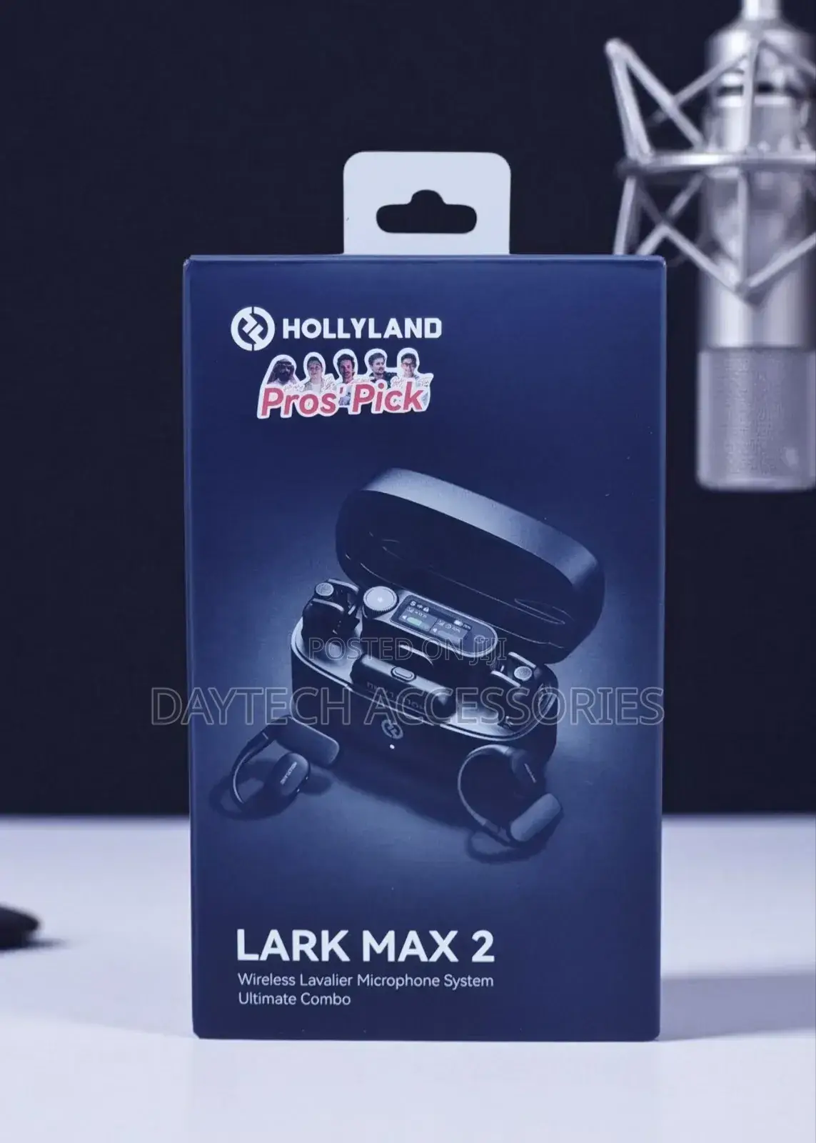 Hollyland Lark Max 2 Wireless Lavalier Microphone System 4 Persons.