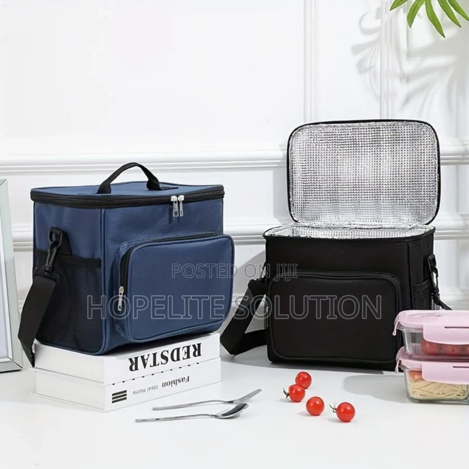 Single Cube Insulated Food Bag