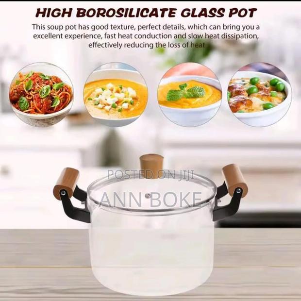 *Borosilicate Glass Cooking Pot* - thumbnail 3