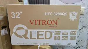 Vitron 32 Inch Qled Smart Android TV Htc3288qs With Bluetooth Netflix,