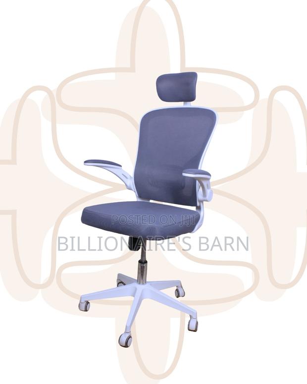 Ergonomic Quiet-Roll Chair for Office Back | Nairobi Delivery - thumbnail 4