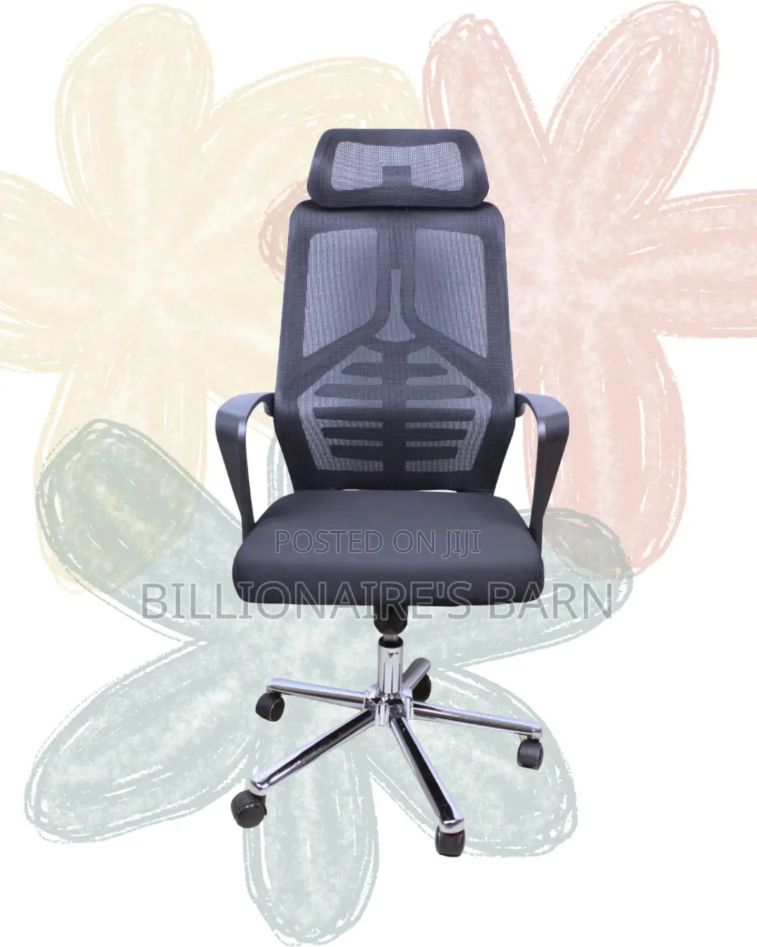 Breathable Office Mesh Chair Armrests | Perfect for Home Office