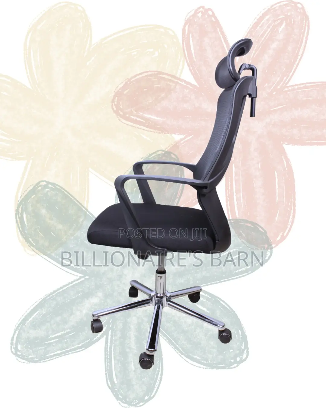Breathable Office Mesh Chair Armrests | Perfect for Home Office