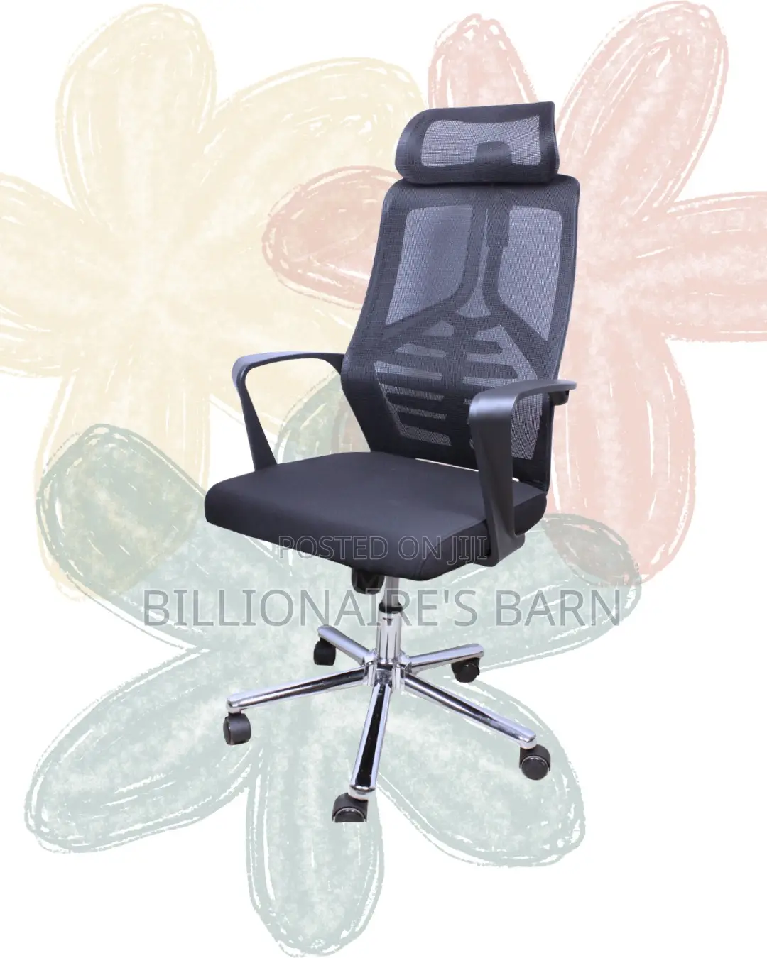 Breathable Office Mesh Chair Armrests | Perfect for Home Office