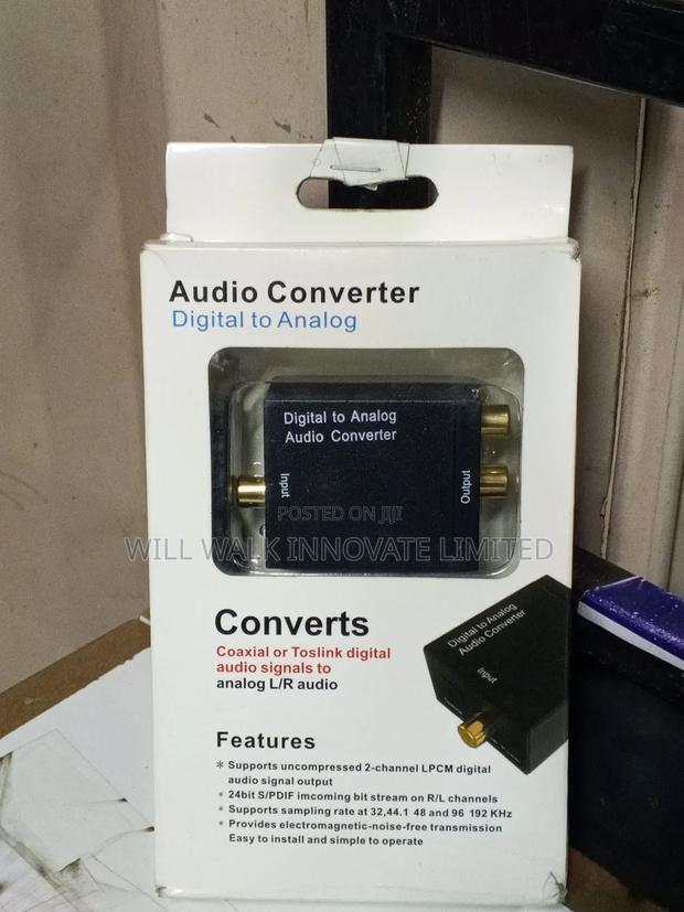 Digital to Analogue Audio Converter